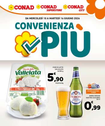 Volantino Conad - 10/6/2026 - 16/6/2026.
