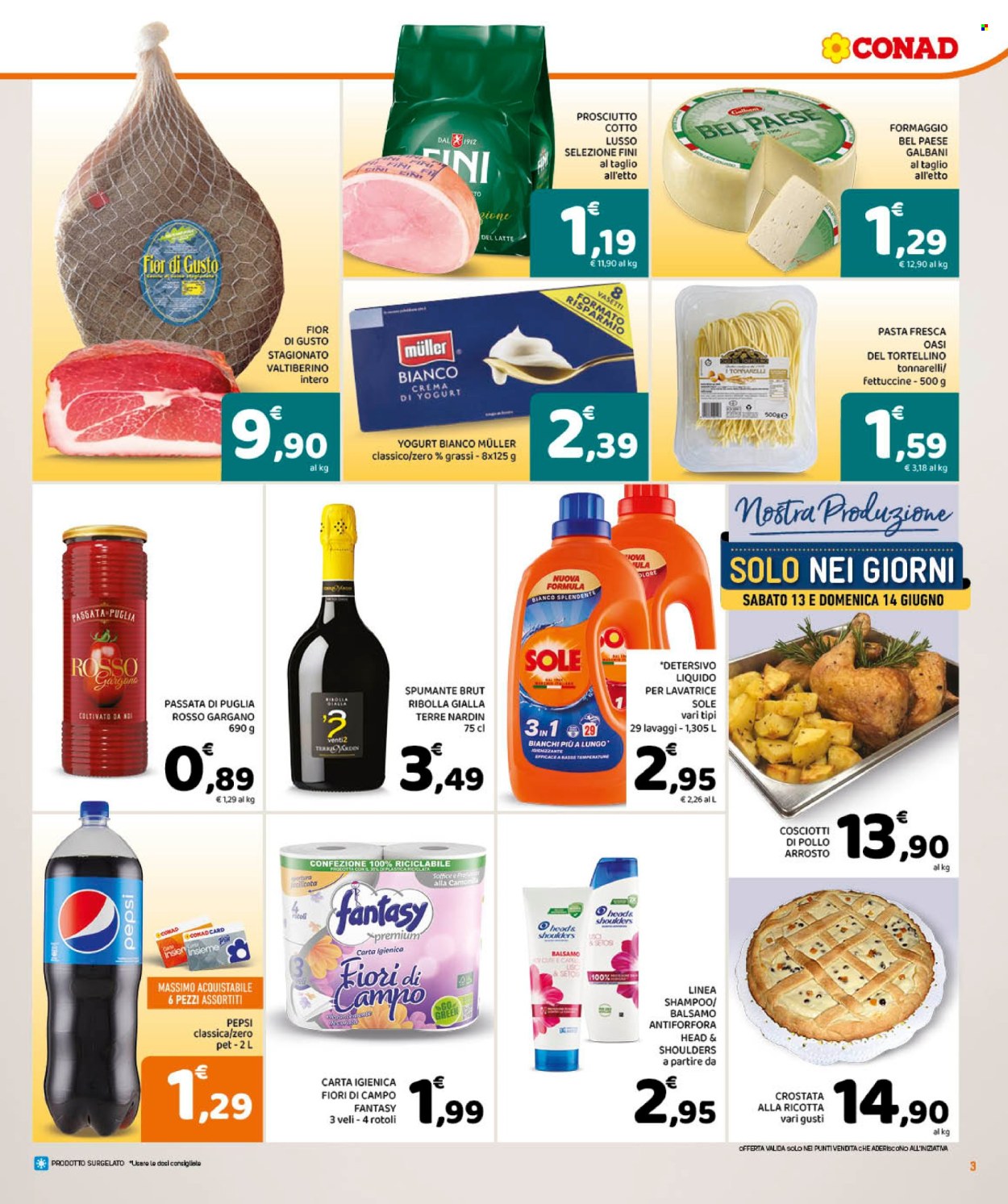 Leták Conad - 10.6.2026 - 16.6.2026. Strana 3
