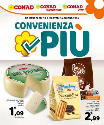 Volantino Conad - 10/6/2026 - 16/6/2026.