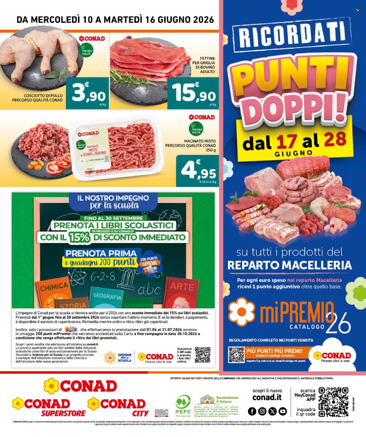Volantino Conad - 10/6/2026 - 16/6/2026. Pagina 8