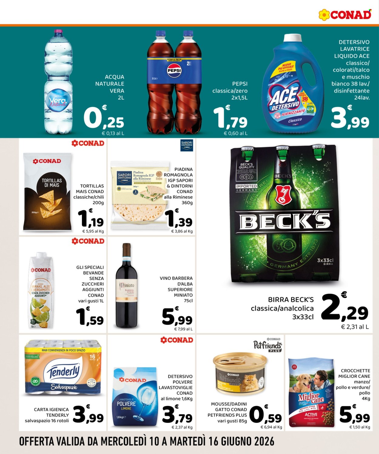 Volantino Conad - 10/6/2026 - 16/6/2026. Pagina 4