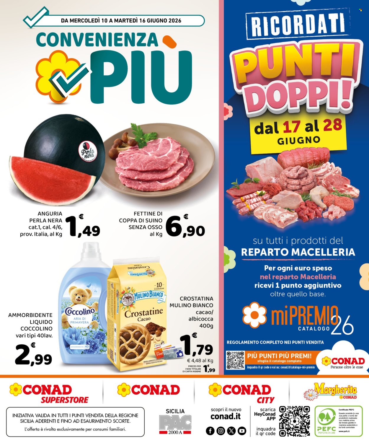 Volantino Conad - 10/6/2026 - 16/6/2026. Pagina 8