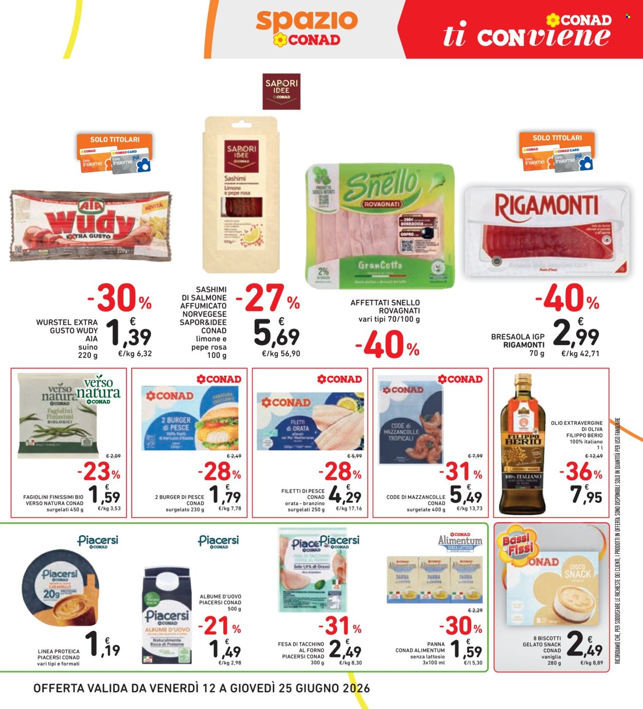 Leták Spazio Conad - 12.6.2026 - 25.6.2026. Strana 13