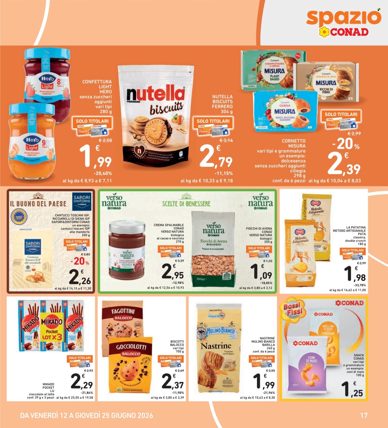 Leták Spazio Conad - 12.6.2026 - 25.6.2026. Strana 17