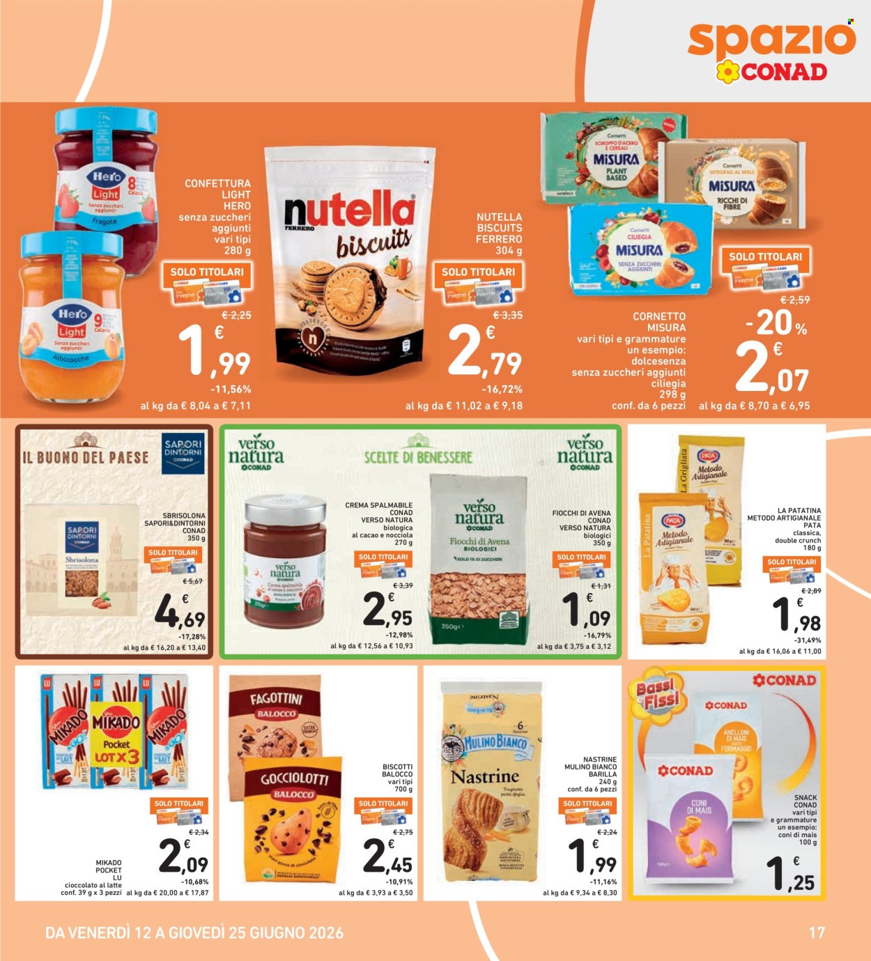Leták Spazio Conad - 12.6.2026 - 25.6.2026. Strana 17