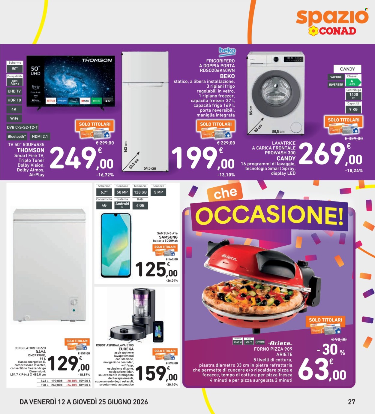 Leták Spazio Conad - 12.6.2026 - 25.6.2026. Strana 27