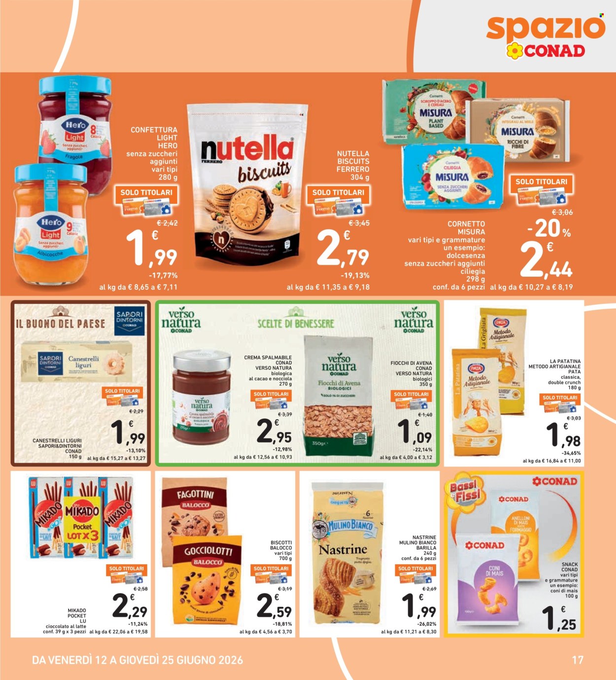 Leták Spazio Conad - 12.6.2026 - 25.6.2026. Strana 17
