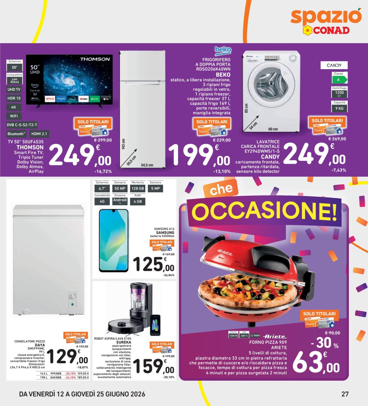 Leták Spazio Conad - 12.6.2026 - 25.6.2026. Strana 27