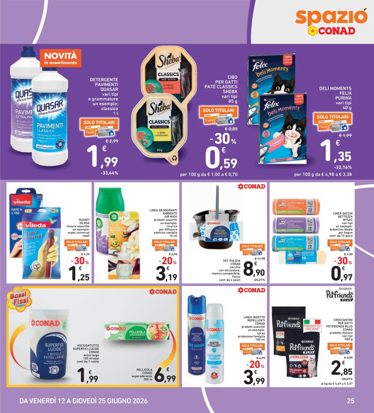 Leták Spazio Conad - 12.6.2026 - 25.6.2026. Strana 25
