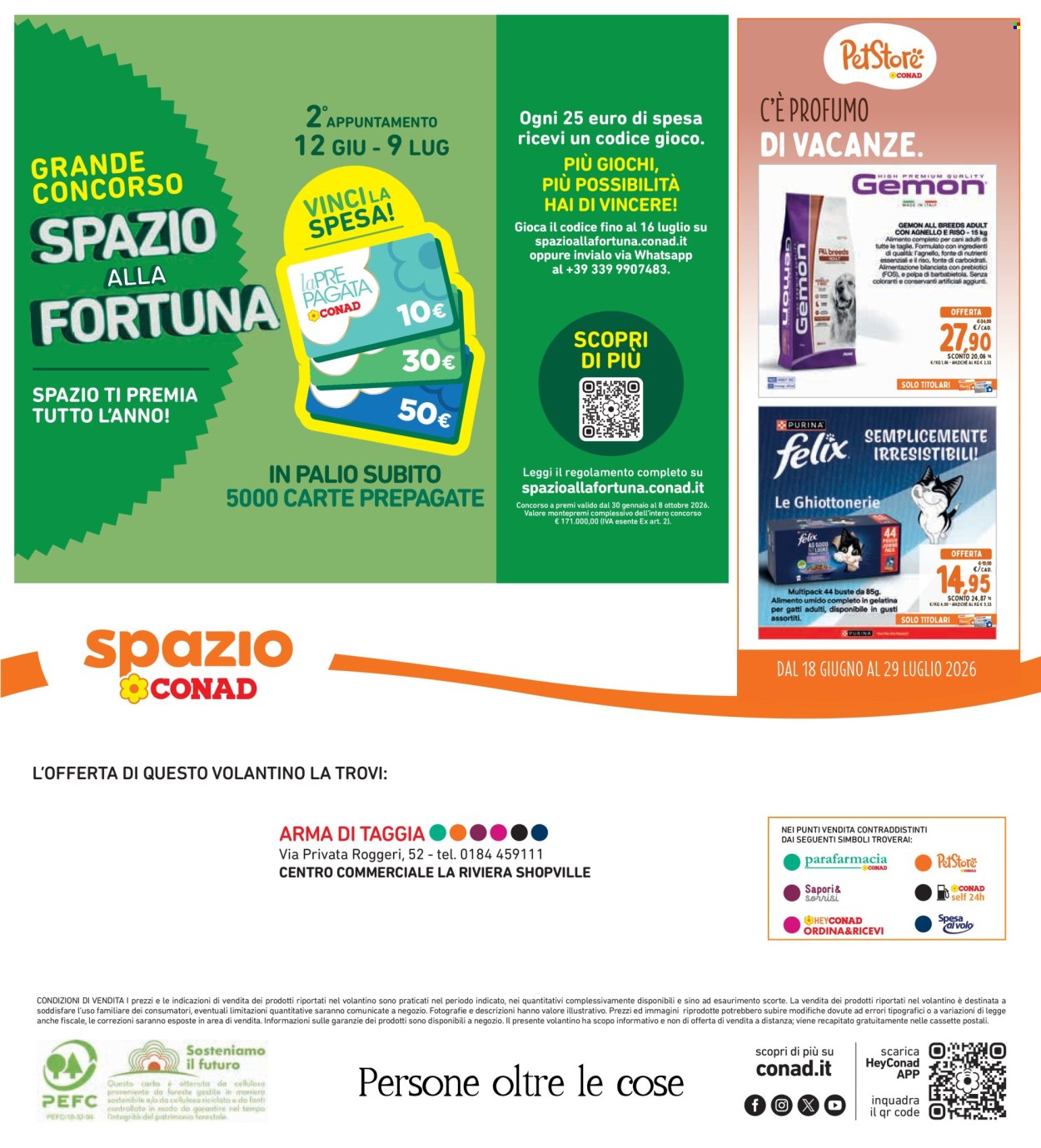 Leták Spazio Conad - 12.6.2026 - 25.6.2026. Strana 40
