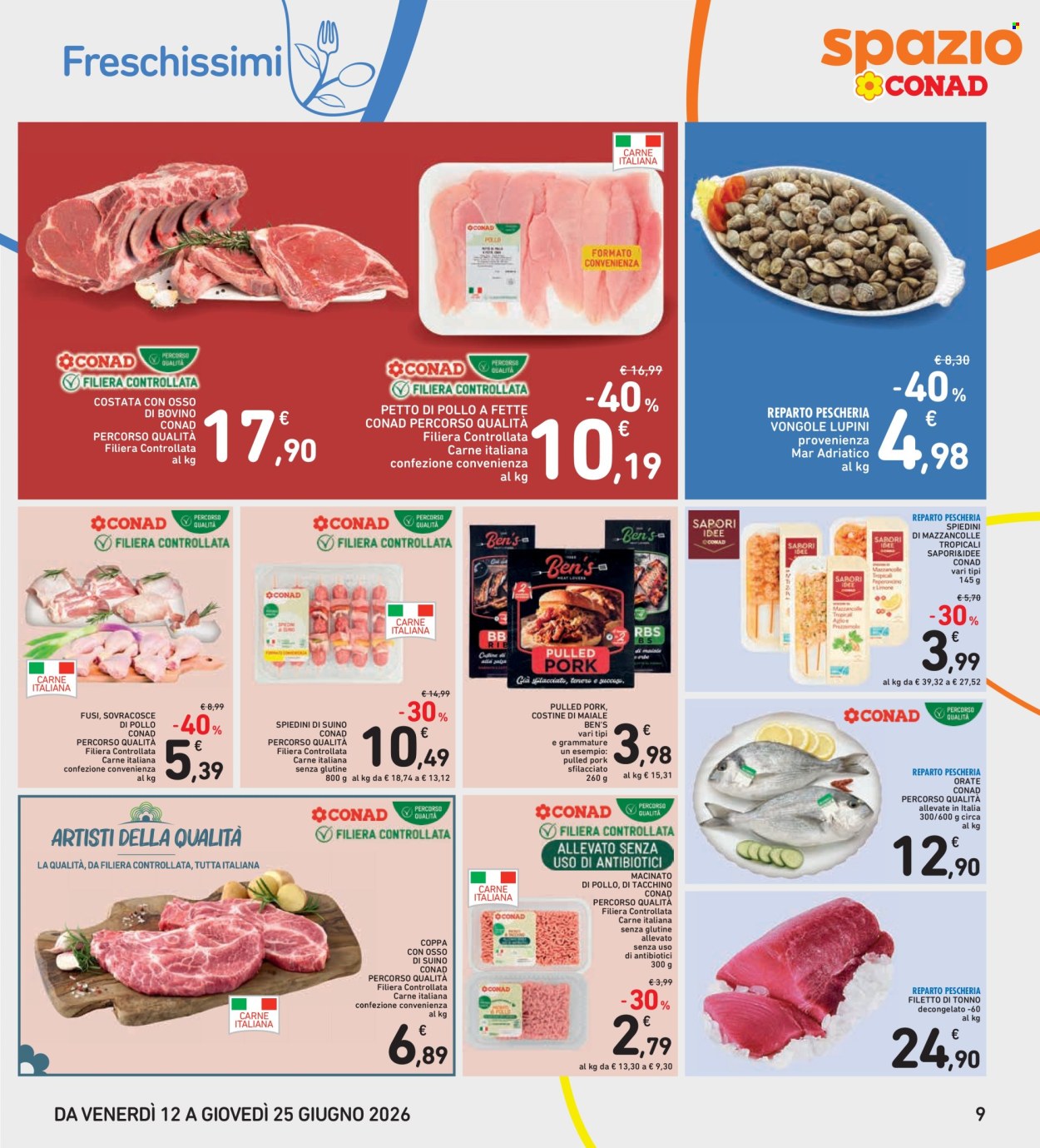 Leták Spazio Conad - 12.6.2026 - 25.6.2026. Strana 9