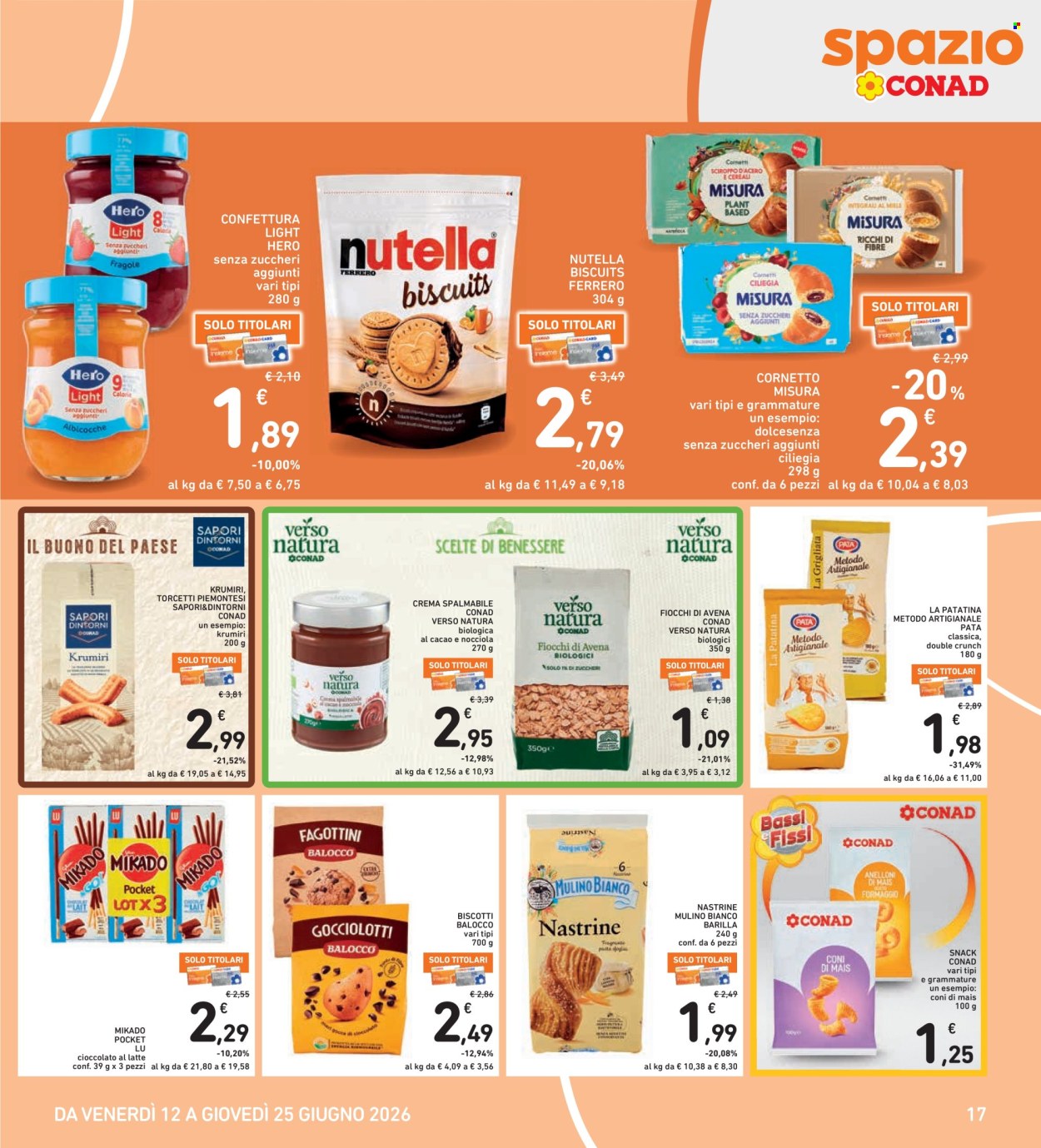 Leták Spazio Conad - 12.6.2026 - 25.6.2026. Strana 17
