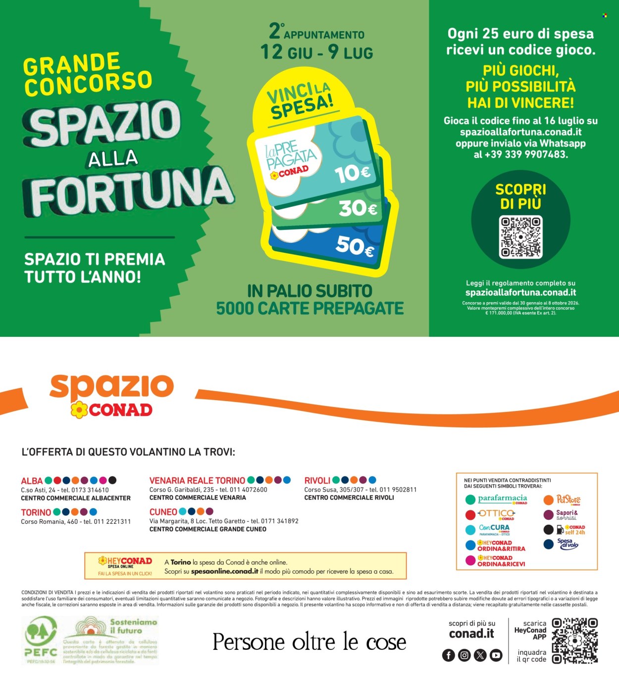 Leták Spazio Conad - 12.6.2026 - 25.6.2026. Strana 40