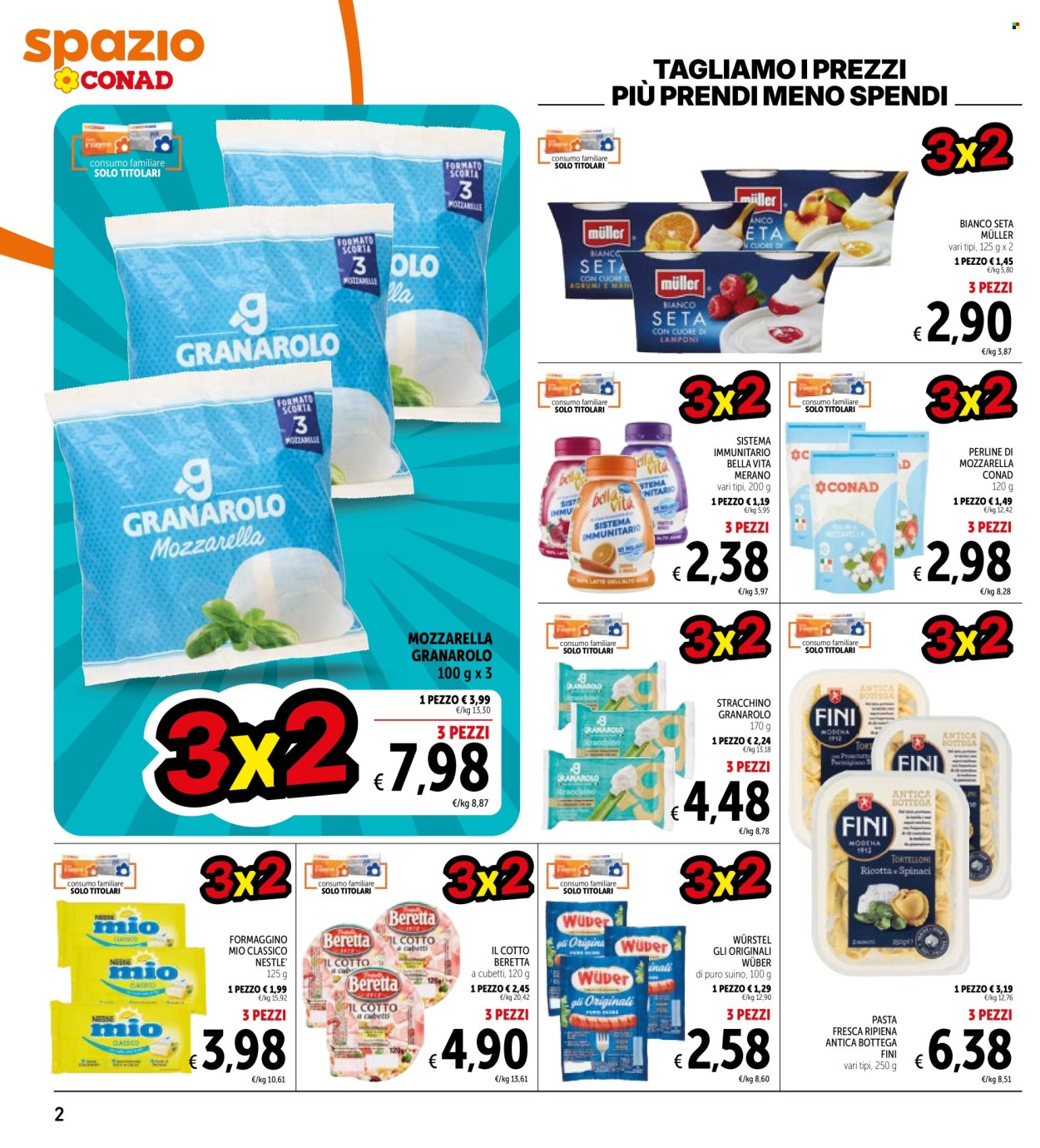 Leták Conad - 9.6.2026 - 15.6.2026. Strana 2