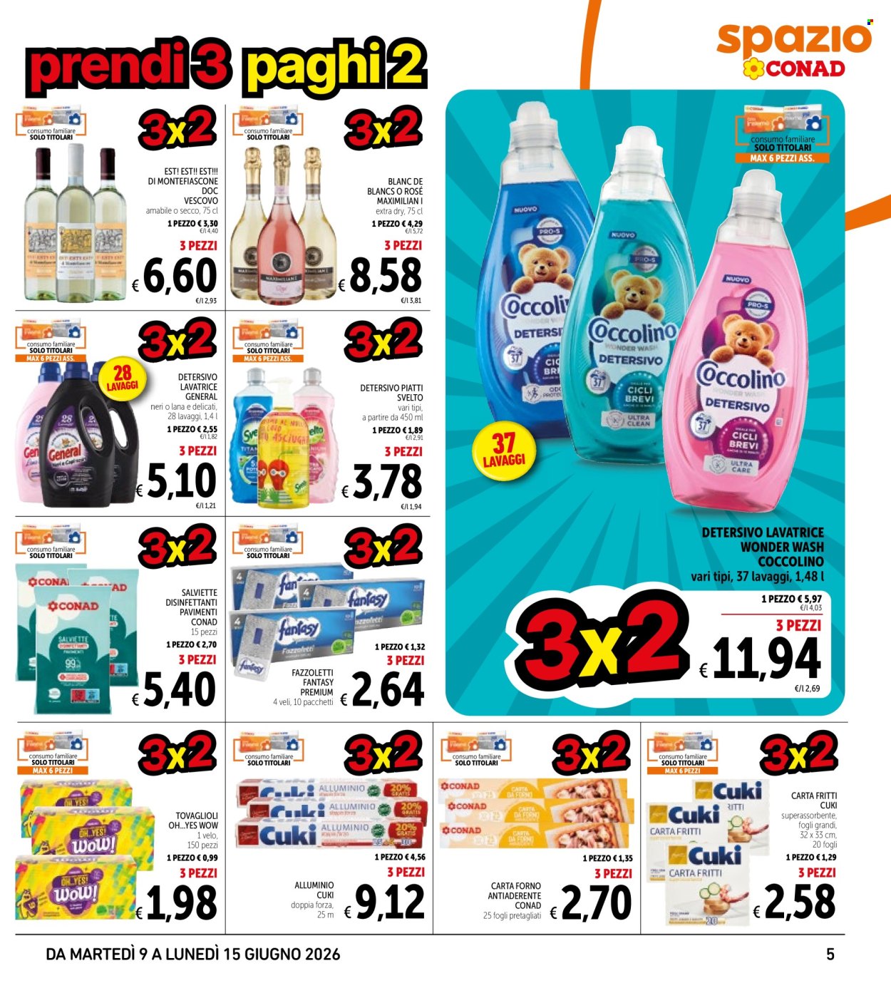 Leták Conad - 9.6.2026 - 15.6.2026. Strana 5