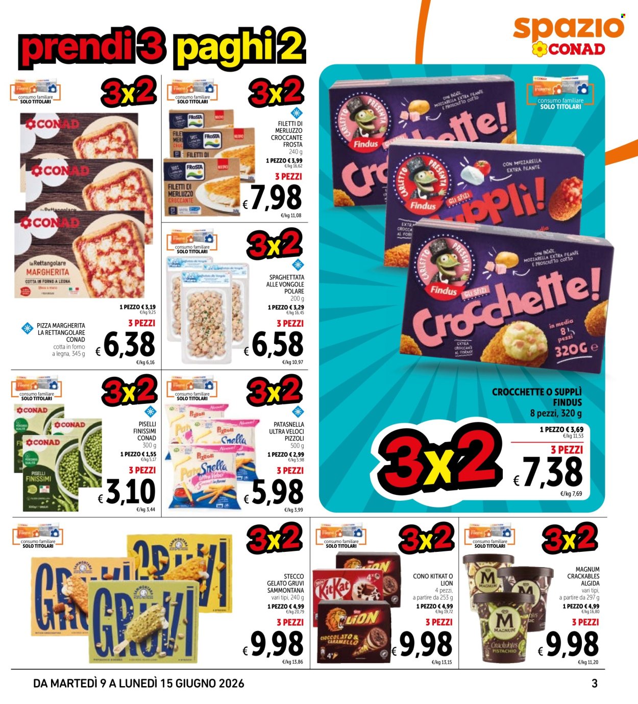 Leták Spazio Conad - 9.6.2026 - 15.6.2026. Strana 3