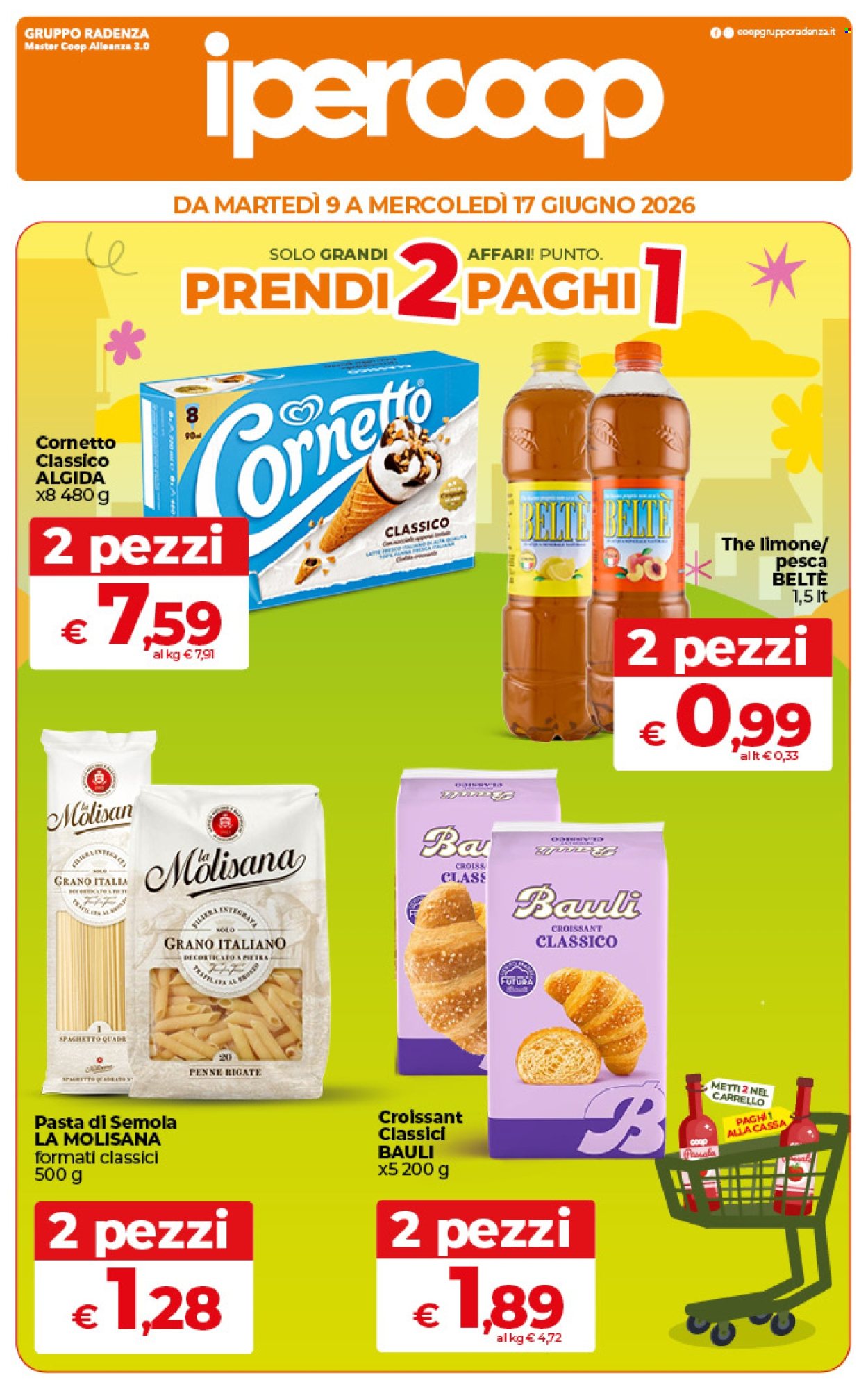 Volantino Coop - 9/6/2026 - 17/6/2026. Pagina 1