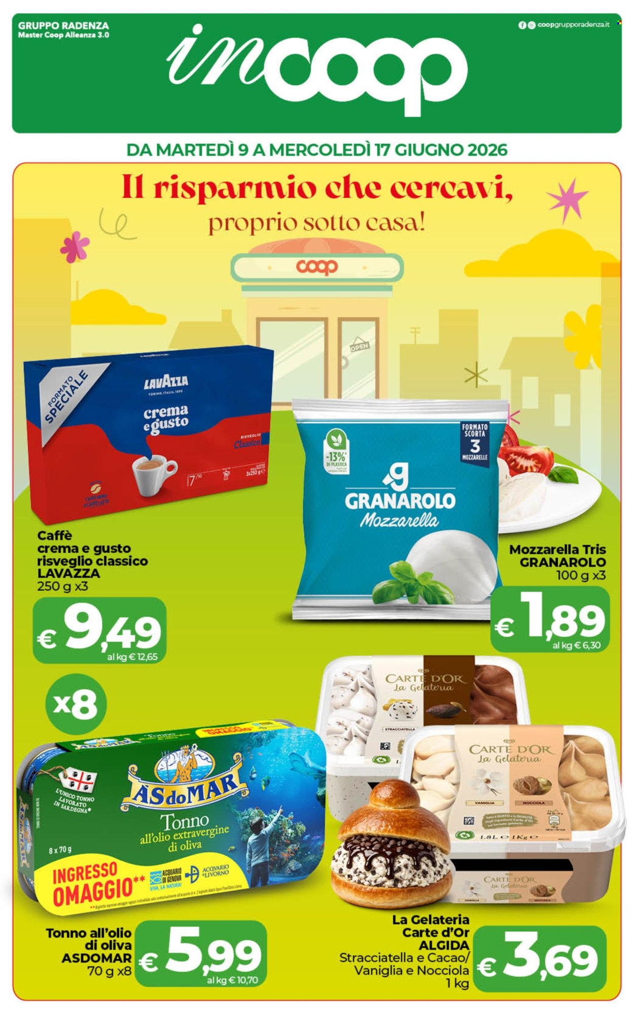 Volantino Coop - 9/6/2026 - 17/6/2026. Pagina 1