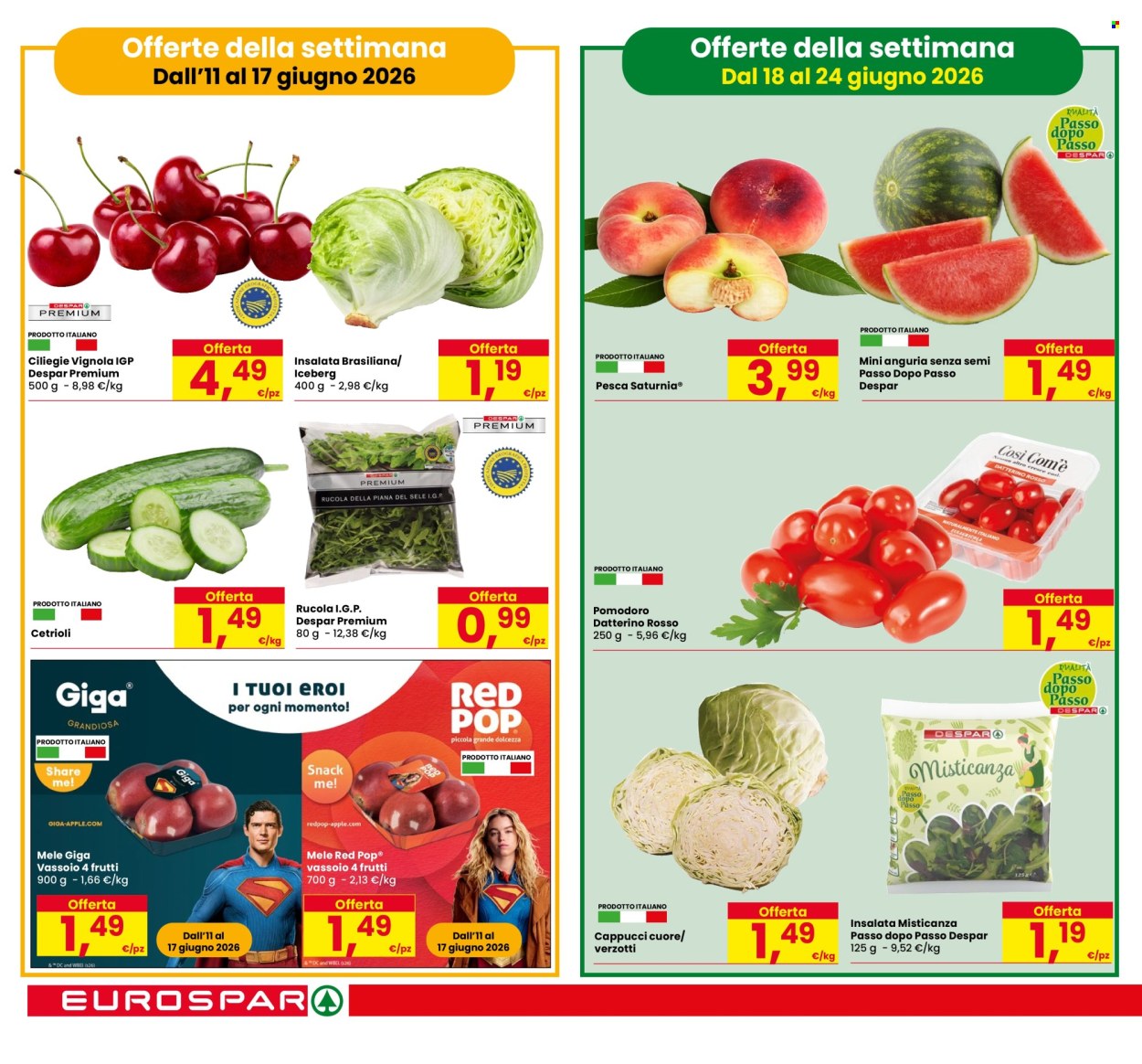 Volantino Eurospar - 11/6/2026 - 24/6/2026. Pagina 2