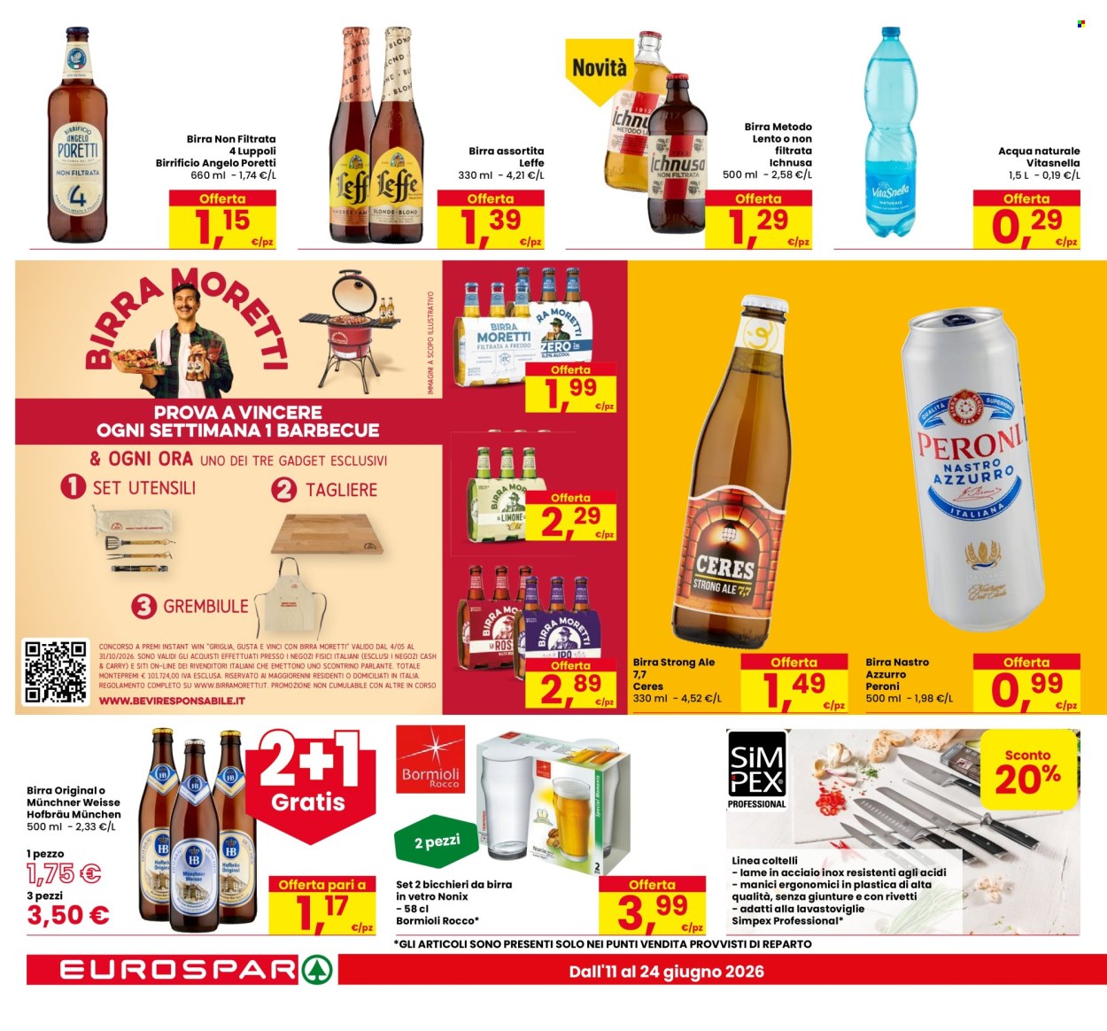 Volantino Eurospar - 11/6/2026 - 24/6/2026. Pagina 8