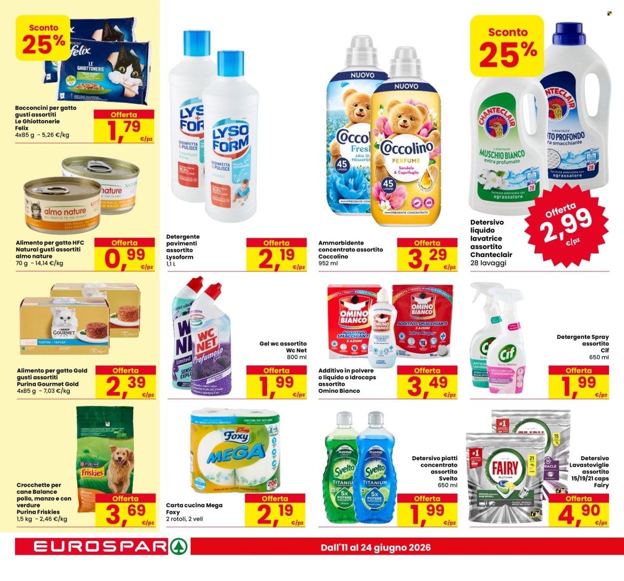 Volantino Eurospar - 11/6/2026 - 24/6/2026. Pagina 16