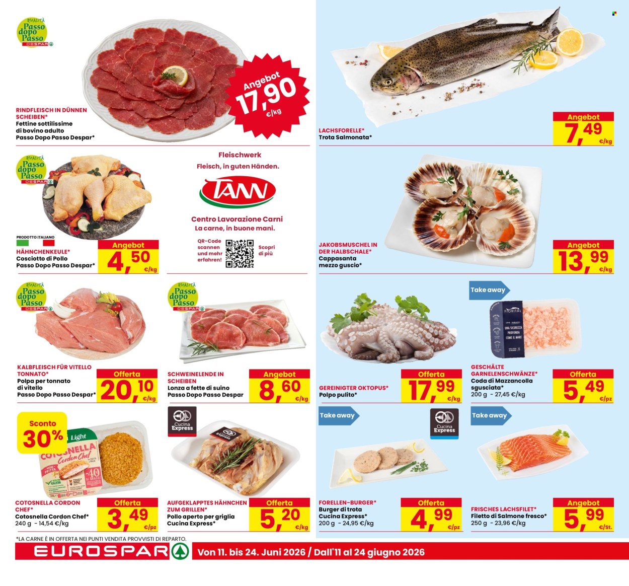 Leták Eurospar - 11.6.2026 - 24.6.2026. Strana 4
