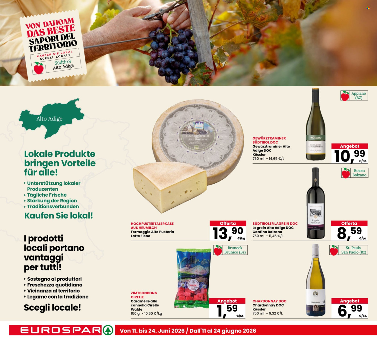 Leták Eurospar - 11.6.2026 - 24.6.2026. Strana 10