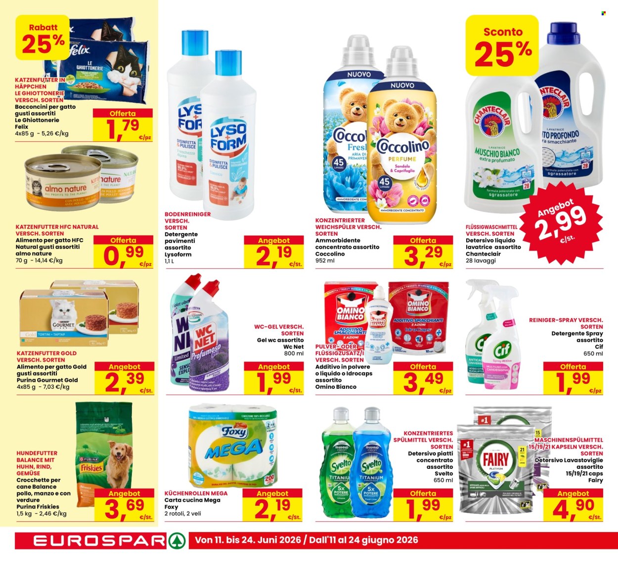 Volantino Eurospar - 11/6/2026 - 24/6/2026. Pagina 16