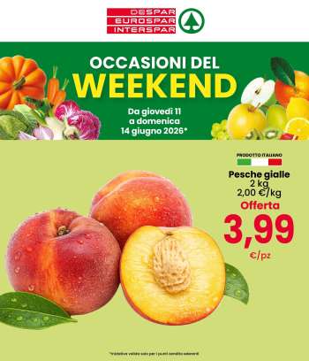 Volantino Interspar - 11/6/2026 - 14/6/2026.
