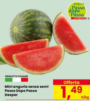 Mini anguria senza semi Passo Dopo Passo Despar