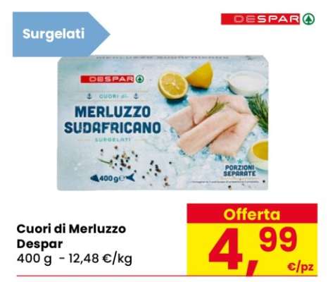 Cuori di merluzzo DESPAR