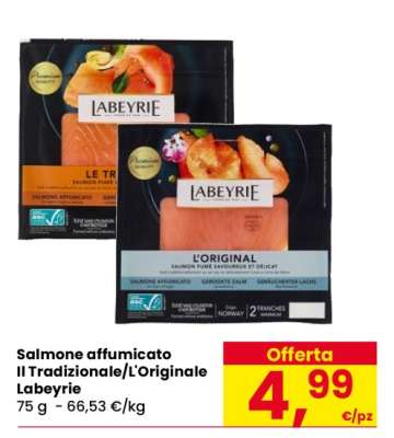 Salmone affumicato Il Tradizionale/L'Originale Labeyrie