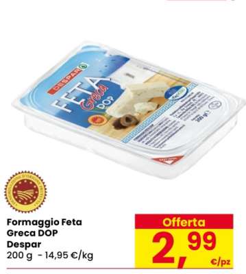 FORMAGGIO FETA GRECA DOP