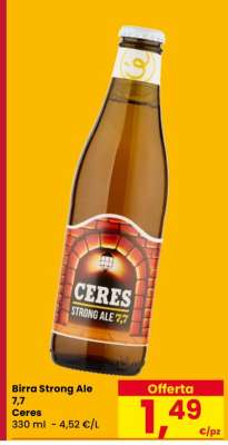 Birra Strong Ale 7,7