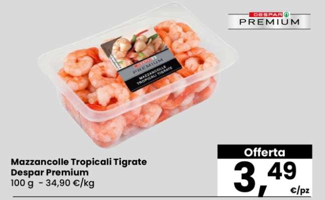 Mazzancolle Tropicali Tigrate Despar Premium