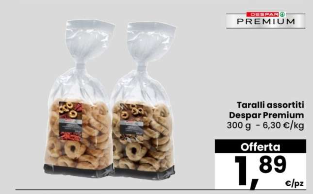 Taralli assortiti Despar Premium