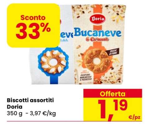 Biscotti assortiti Doria