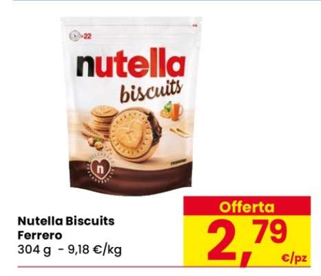 NUTELLA BISCUITS