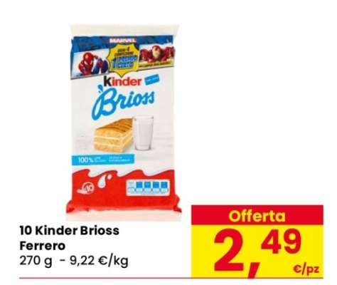 10 Kinder Brioss