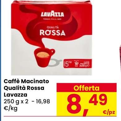 Caffè Macinato Qualità Rossa Lavazza