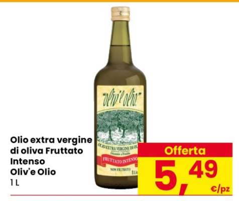 Olio extra vergine di oliva Fruttato Intenso