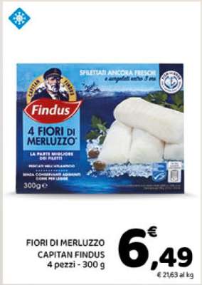 Fiori di Merluzzo Capitan Findus