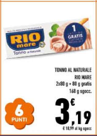 Tonno al Naturale Rio Mare