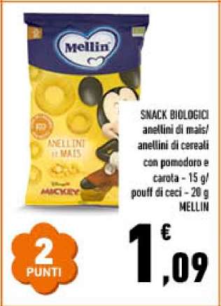 Mellin Snack Biologici