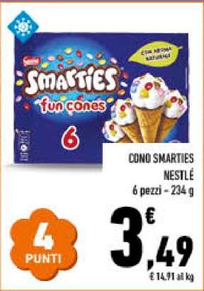 CONO SMARTIES NESTLÉ