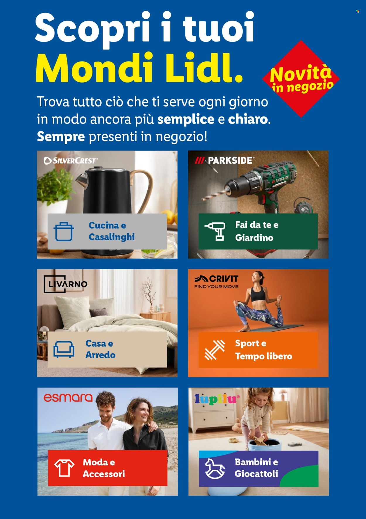 Leták Lidl. Strana 1