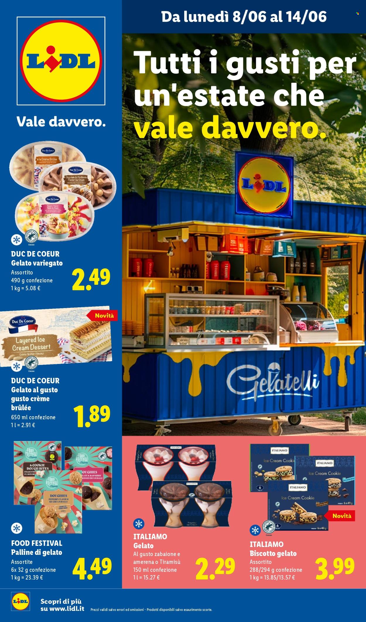 Volantino Lidl - 8/6/2026 - 14/6/2026. Pagina 1