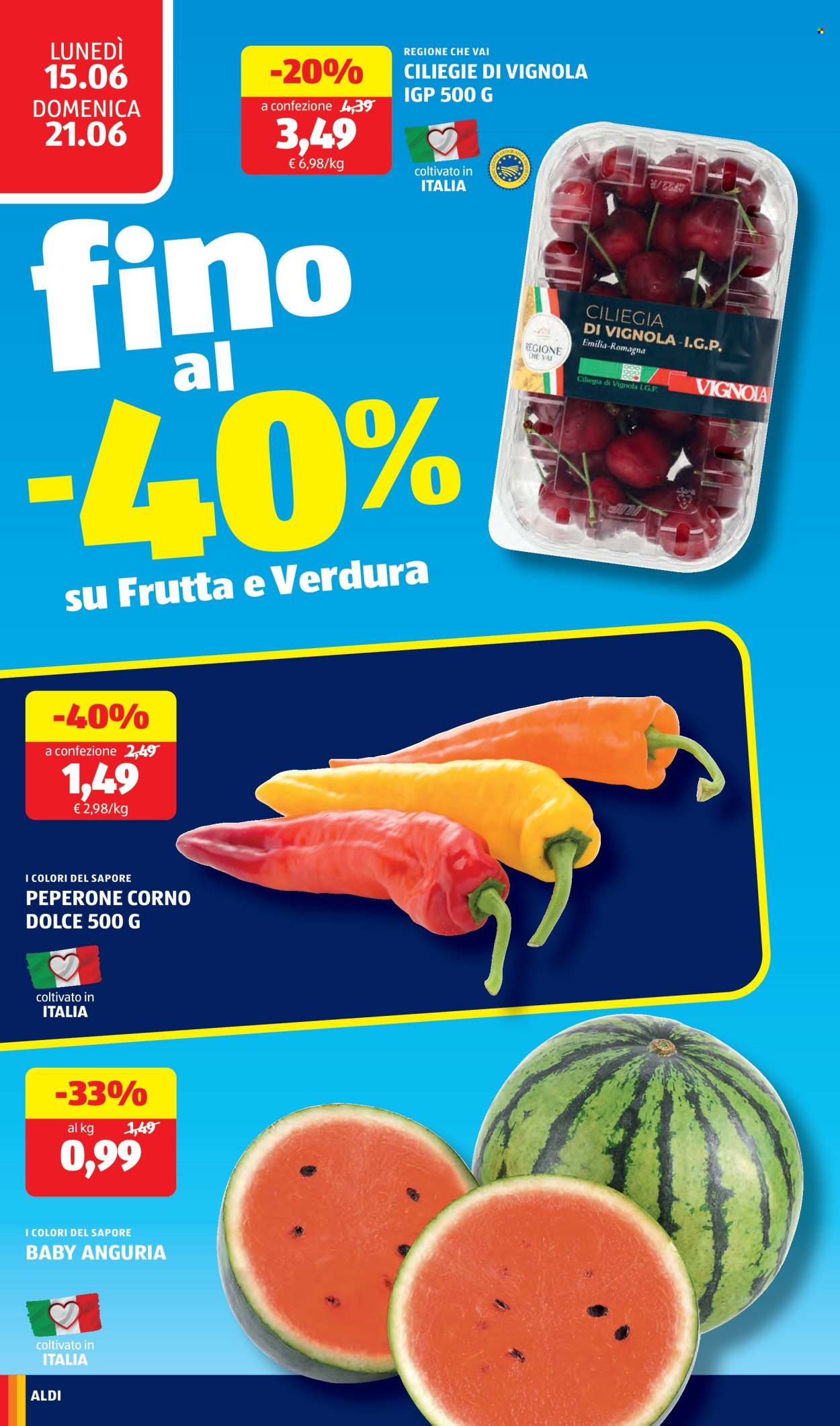 Volantino Aldi - 15/6/2026 - 21/6/2026. Pagina 8
