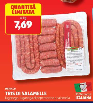 TRIS DI SALAMELLE