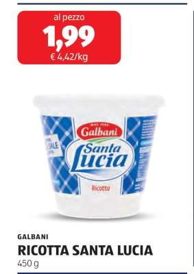 GALBANI Ricotta Santa Lucia